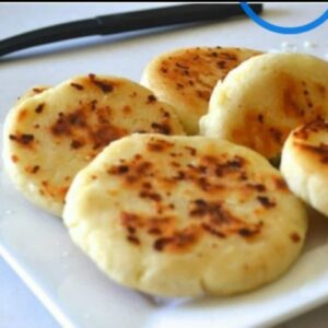 Cheese-Infused Colombian Arepas